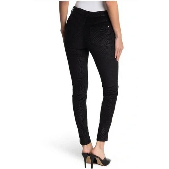 Ted Baker Zebra Printed Cord Skinny Jeans Size 29 NWT - Picture 2 of 6